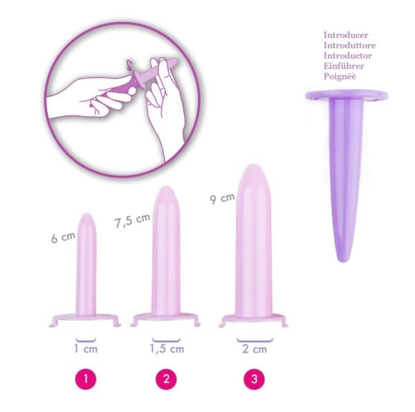 dilatatori vaginali kit mini